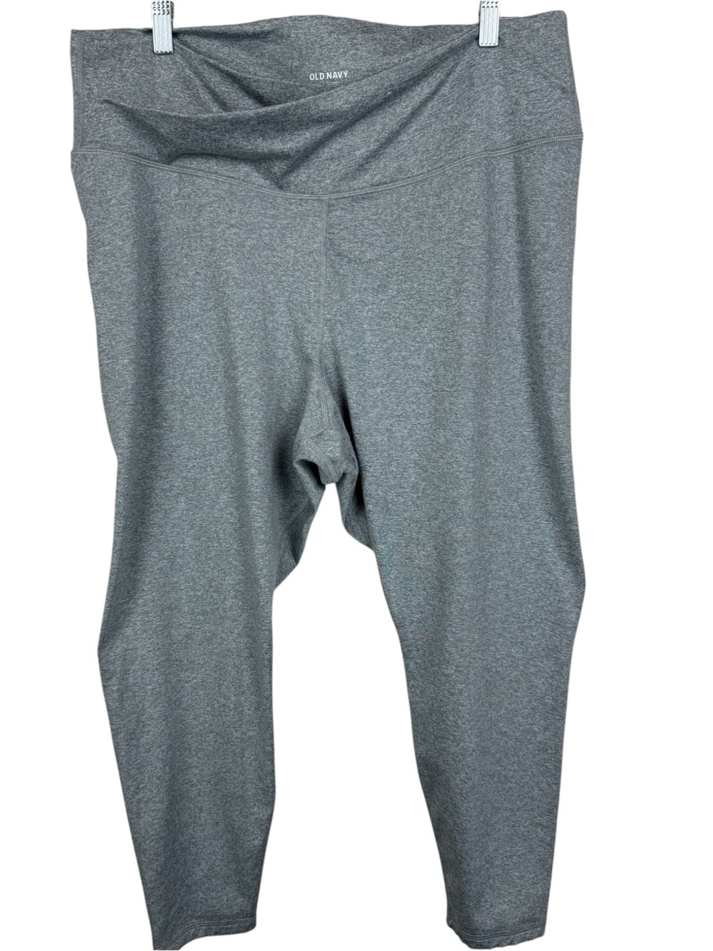 🥑5/$25 Old Navy CloudComfy Extra High-Rise 7/8 Leggings Sz 2X Grey